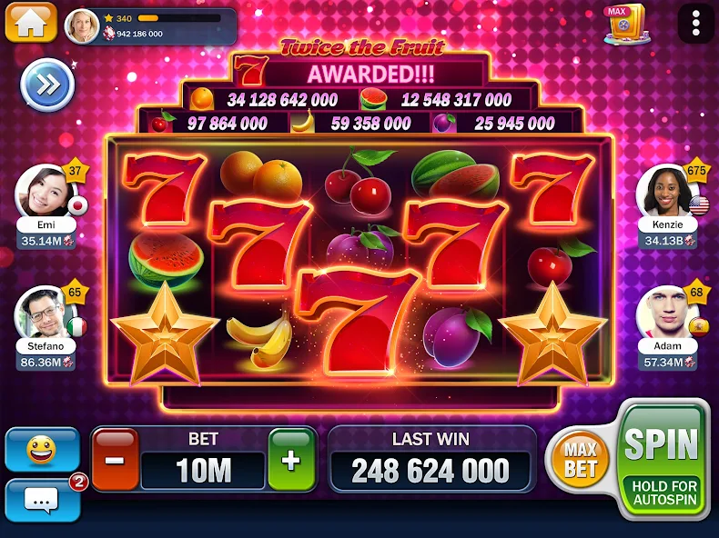 Opções de ação do jogador no Blackjack: Pedir, Parar, Dobrar, Dividir no 777 Cassino